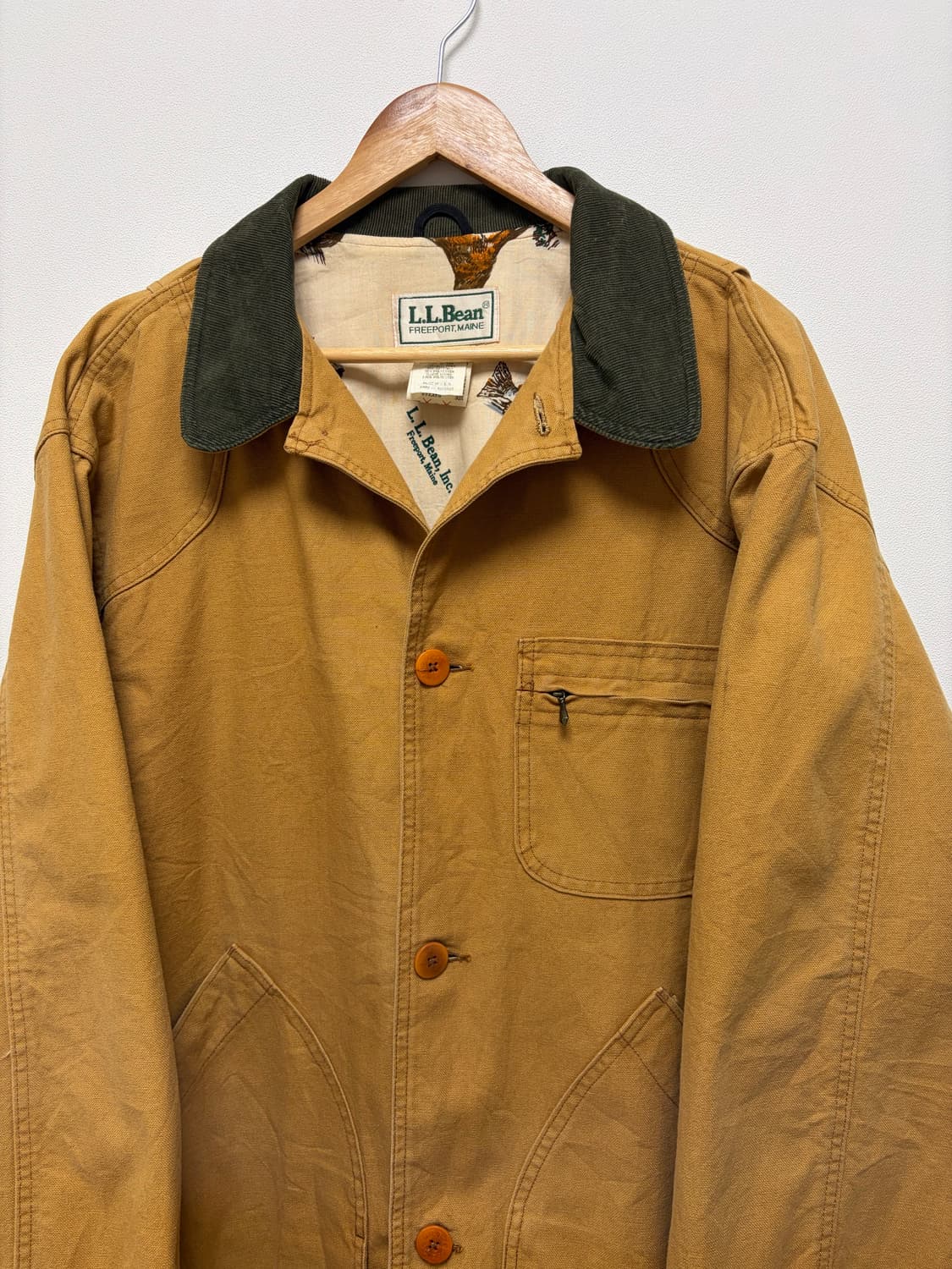 80s L.L.bean 엘엘빈 헌팅 자켓 상품이미지3