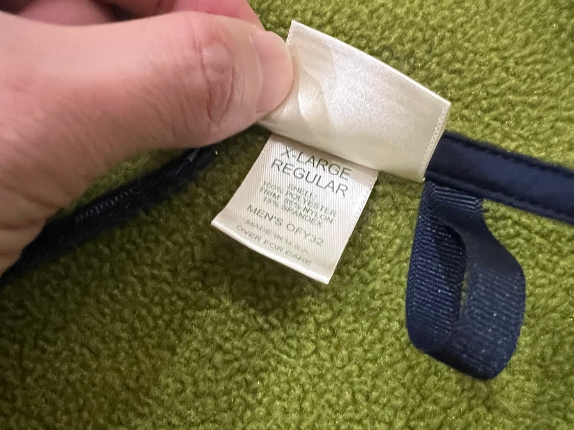 빈티지 엘엘빈 풀오버 그린 XL 판매 합니다 상품이미지3