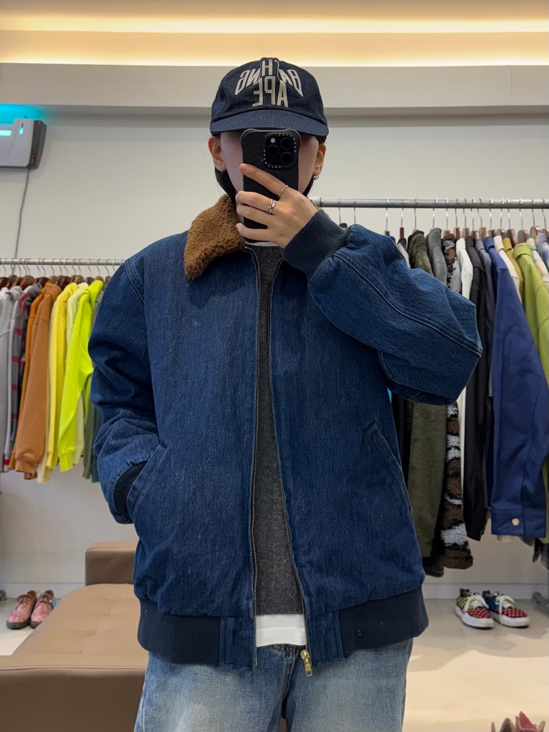 리바이스 프리미엄 베이 스트릿 봄버 시어링 자켓 상품이미지5