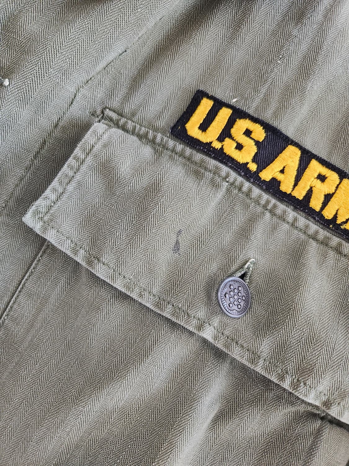 미군 m43 hbt 셔츠 38R 상품이미지5