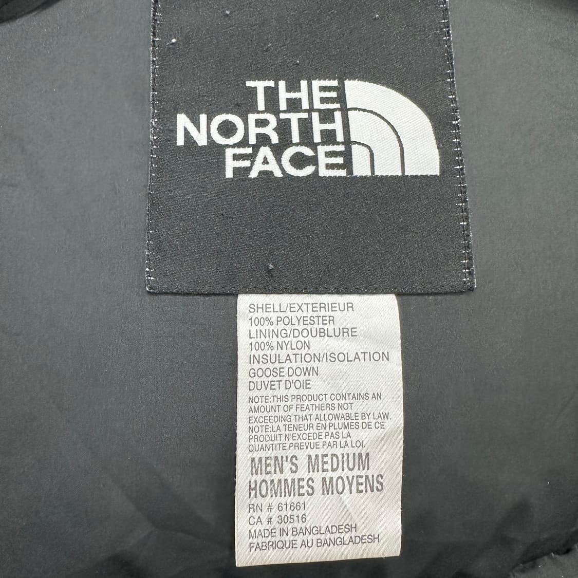 95 노스페이스 눕시 남자 구스다운 패딩 상품이미지4