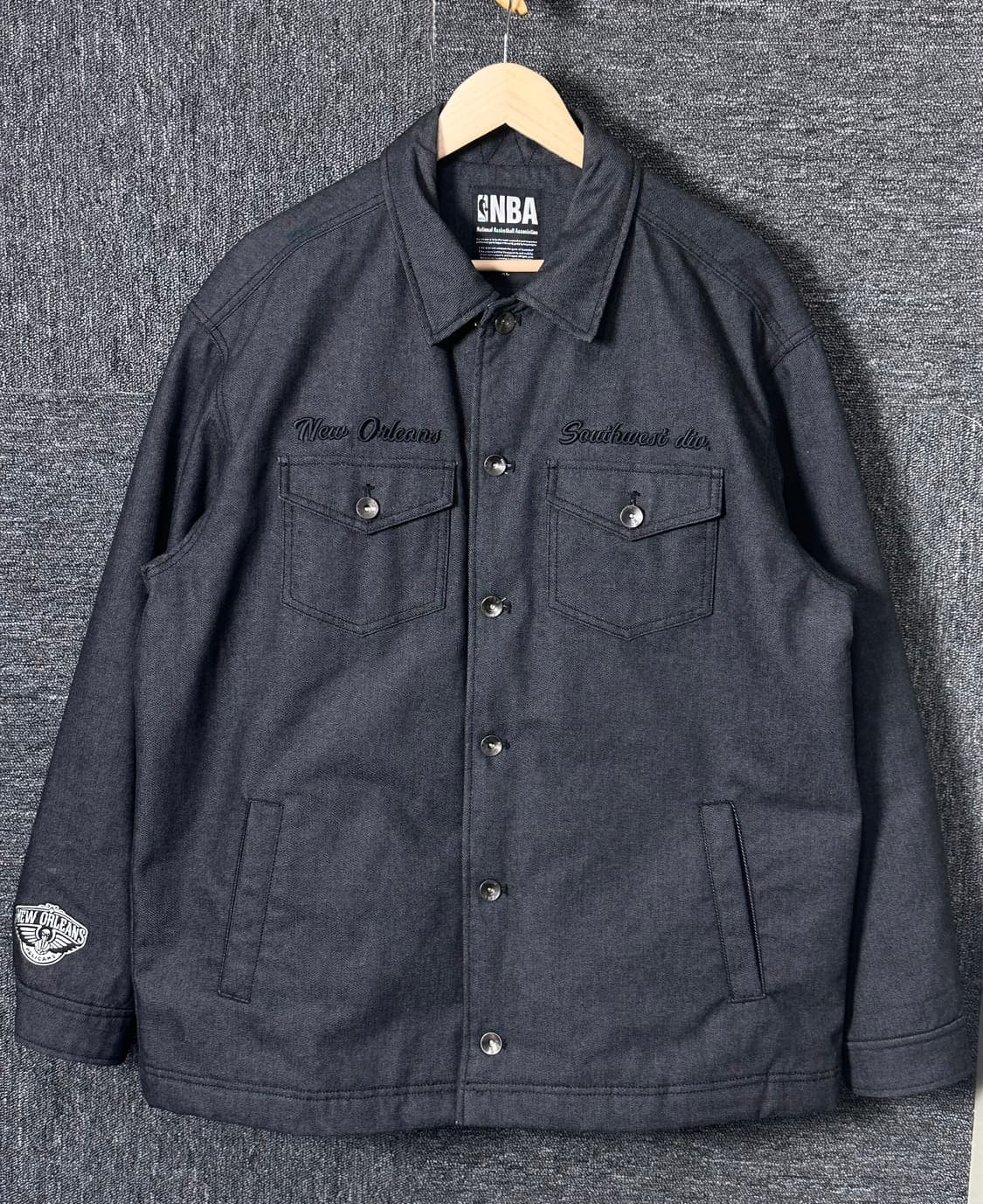 NBA 뉴올리언스 펠리컨스 워크 자켓 XL 상품이미지1