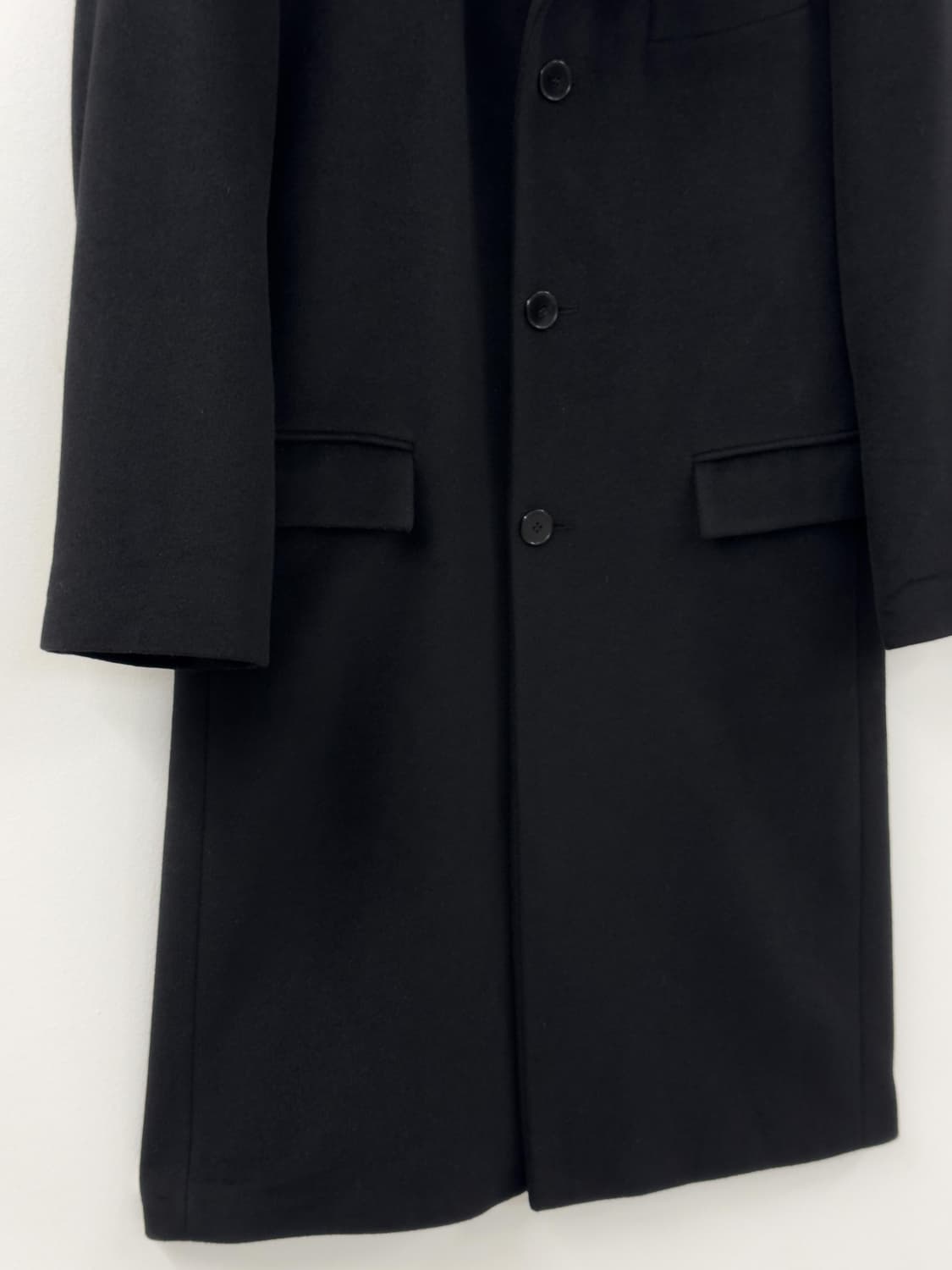 아네스베 앙고라 블랙 코트 상품이미지4