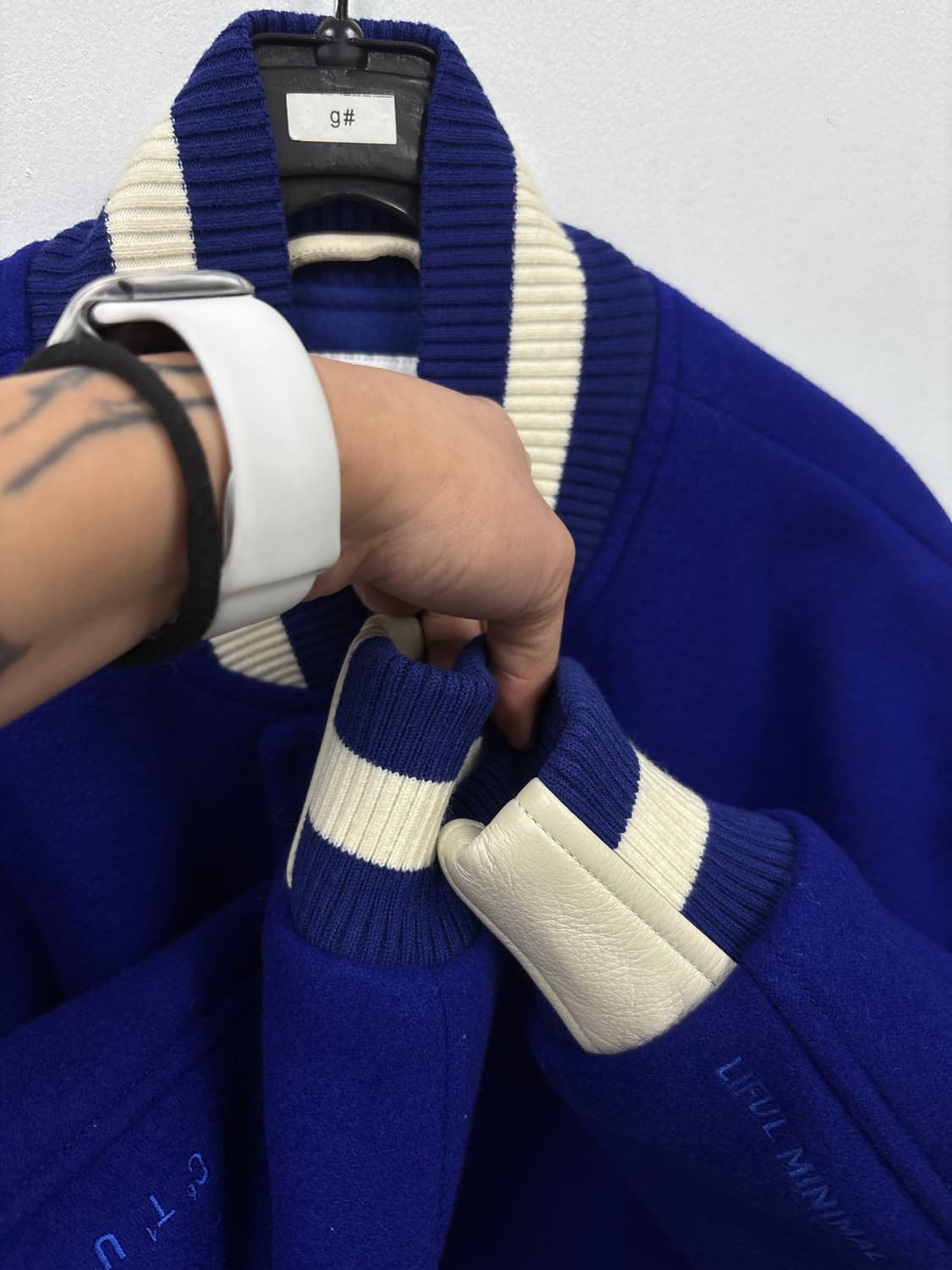 라이풀 울 바시티 자켓 상품이미지4