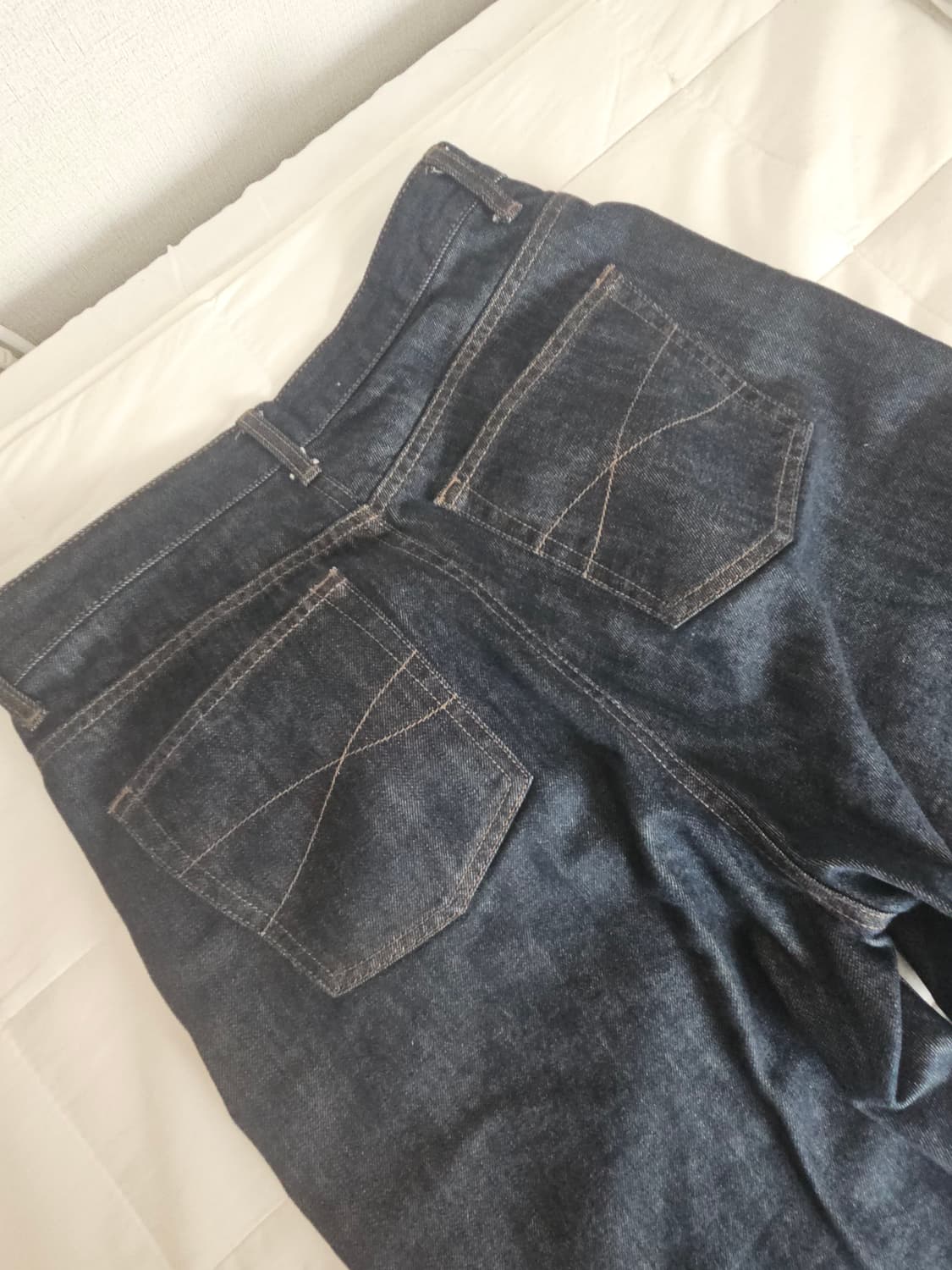 벨리에 트루 와이드 데님 인디고 상품이미지6