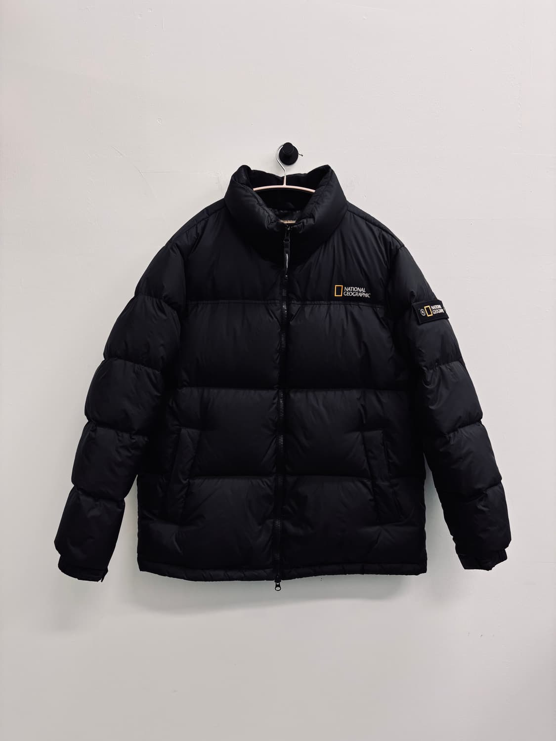 내셔널지오그래픽 헤론 유틸리티 덕다운 패딩 블랙 상품이미지1