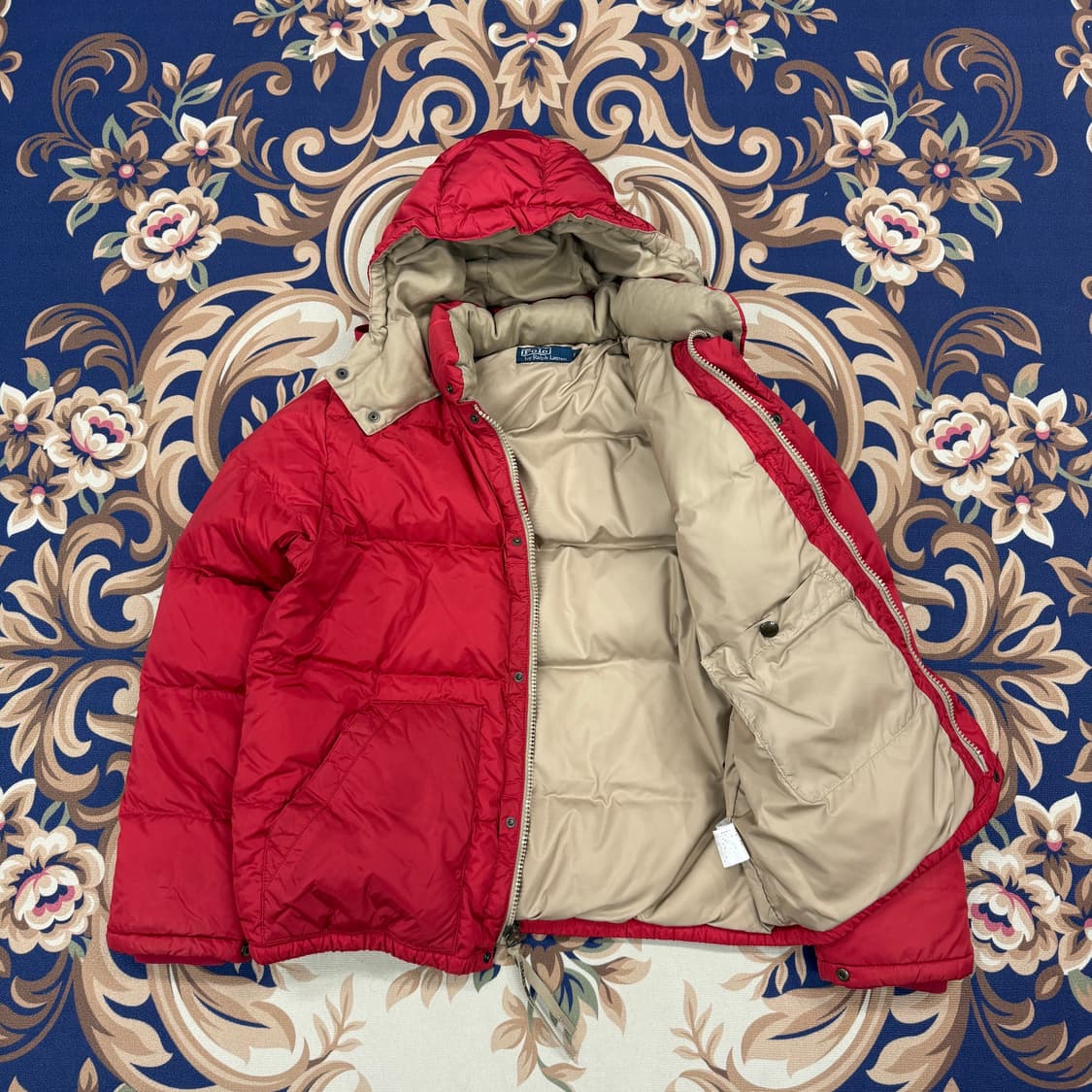 (M)폴로 랄프로렌 Polo ralphlauren 패딩 다운자켓(레드) 상품이미지3