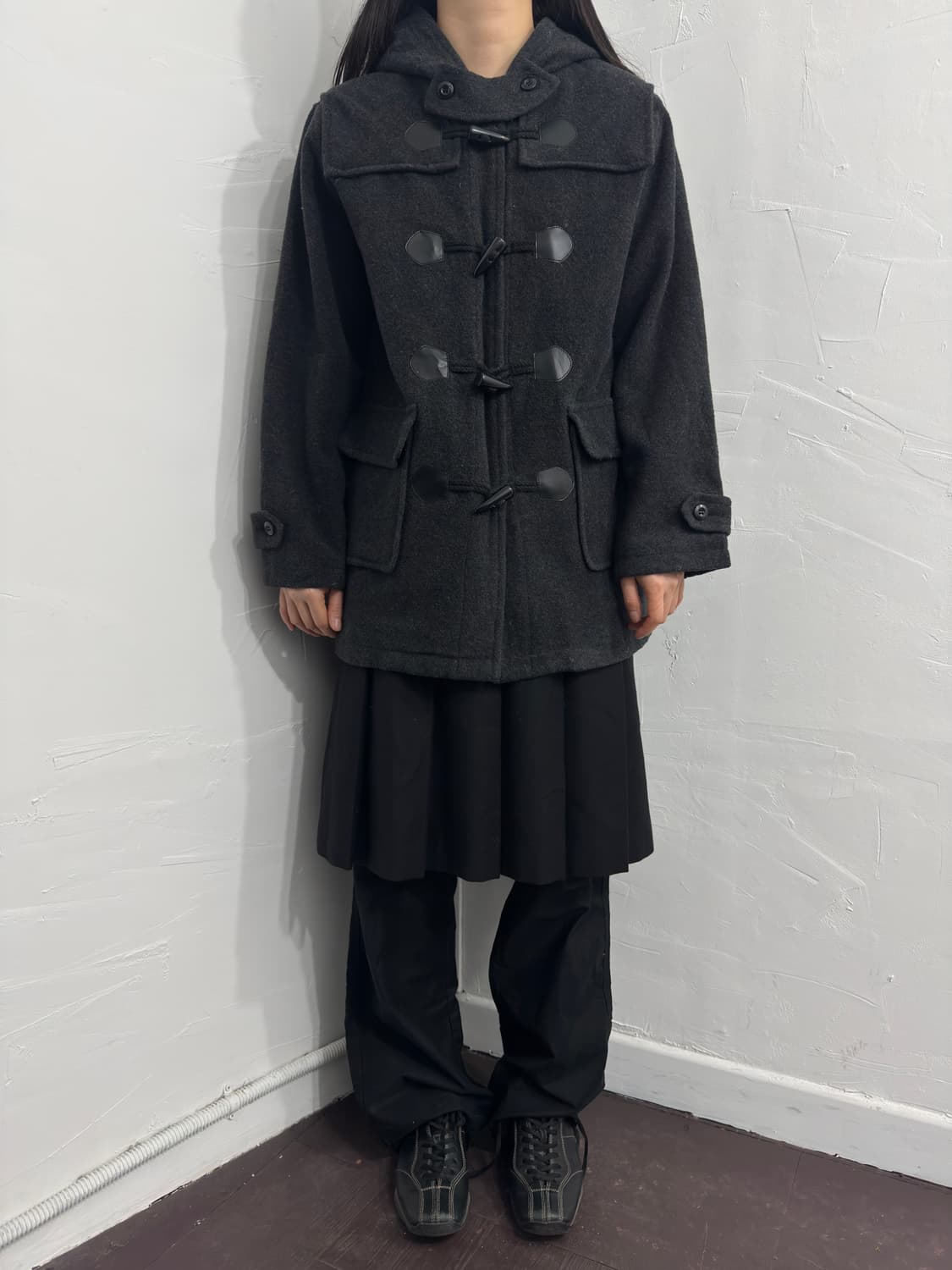 duffle hood coat 상품이미지2