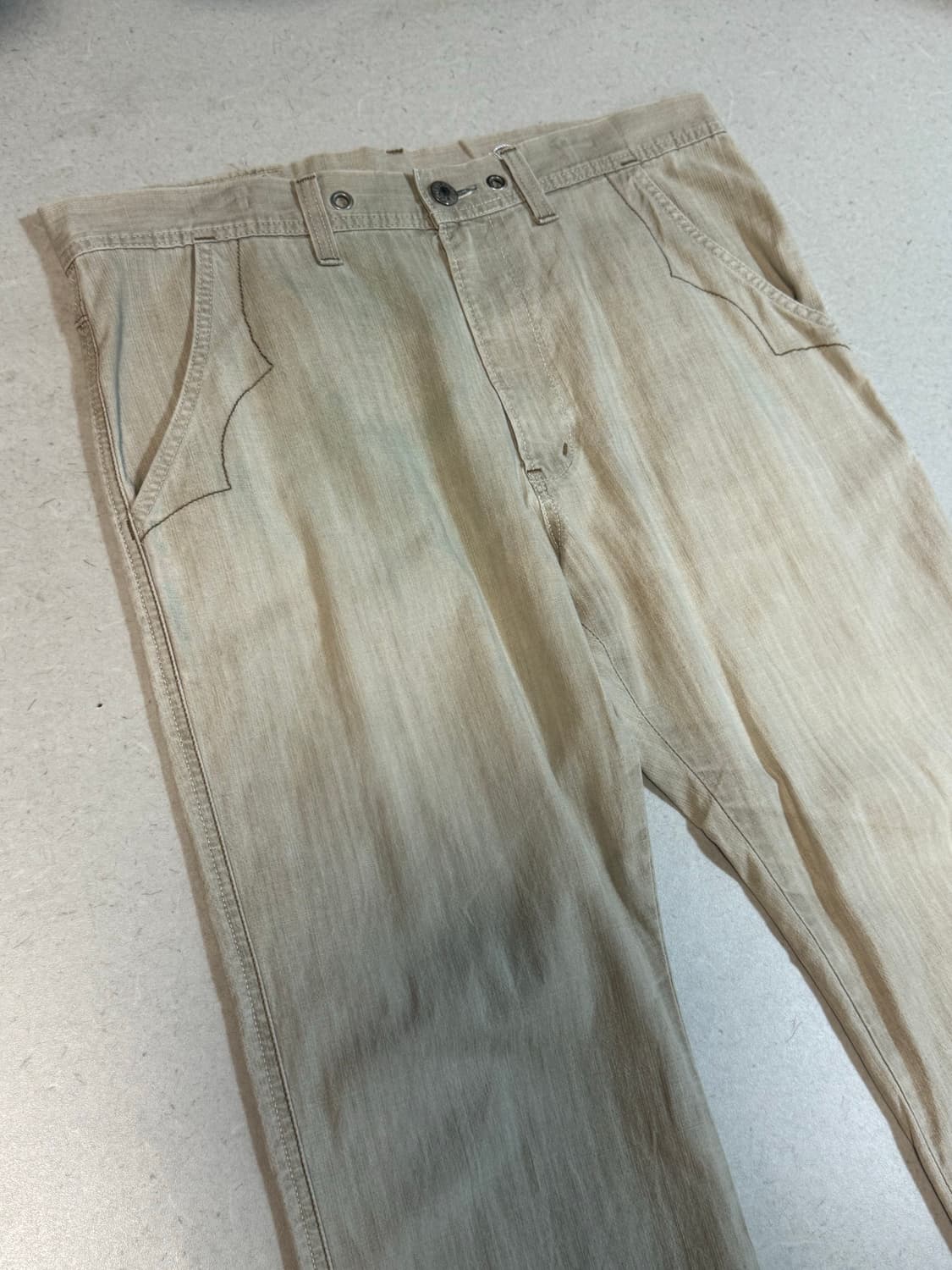 에드윈 빈티지 코튼 웨스턴 팬츠 상품이미지3