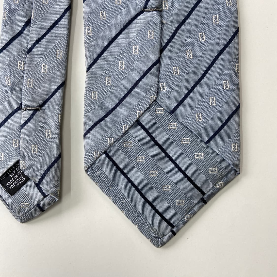  펜디 신형라벨 모노그램 FENDI 정품 명품 넥타이 상품이미지5
