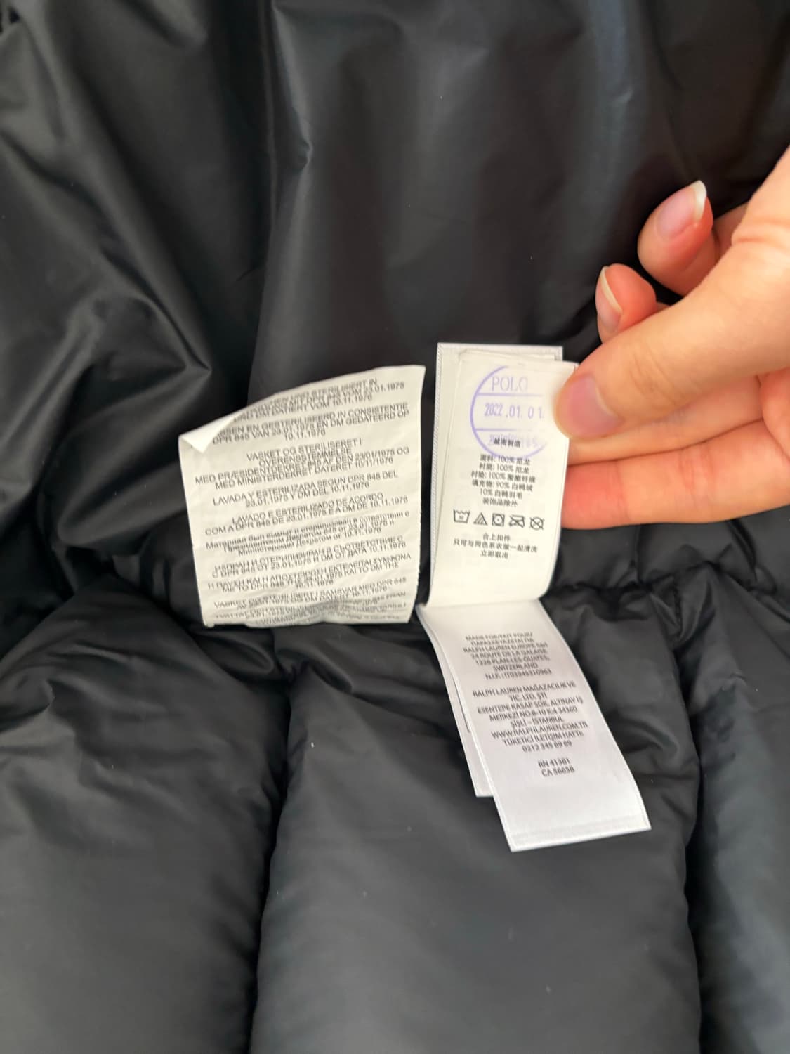 [M] 폴로 유광패딩 판매합니다 상품이미지6
