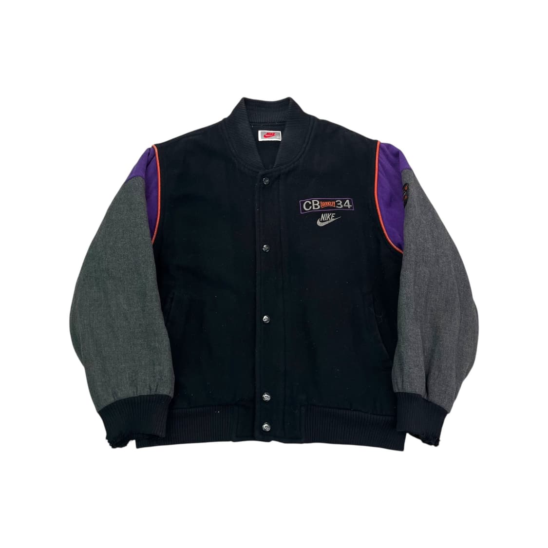 105 나이키 90s 찰스 바클리 릭헤벅 울 바시티 자켓 상품이미지1