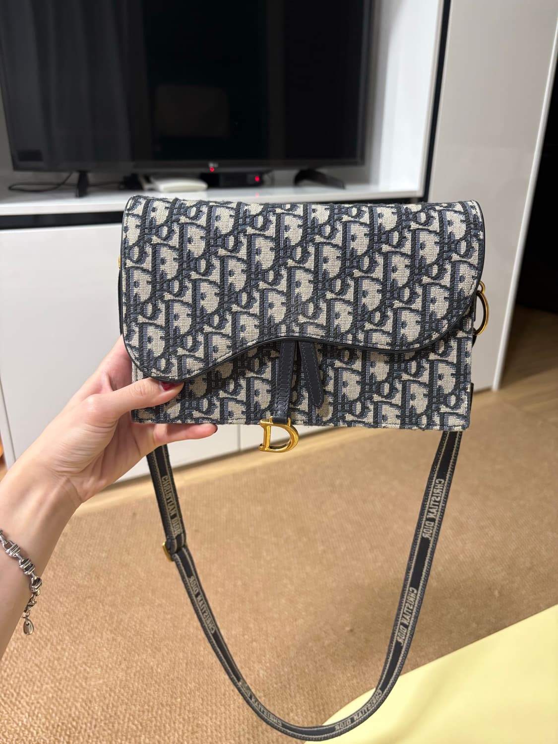 디올 새들 woc체인백 + 크로스끈 상품이미지2