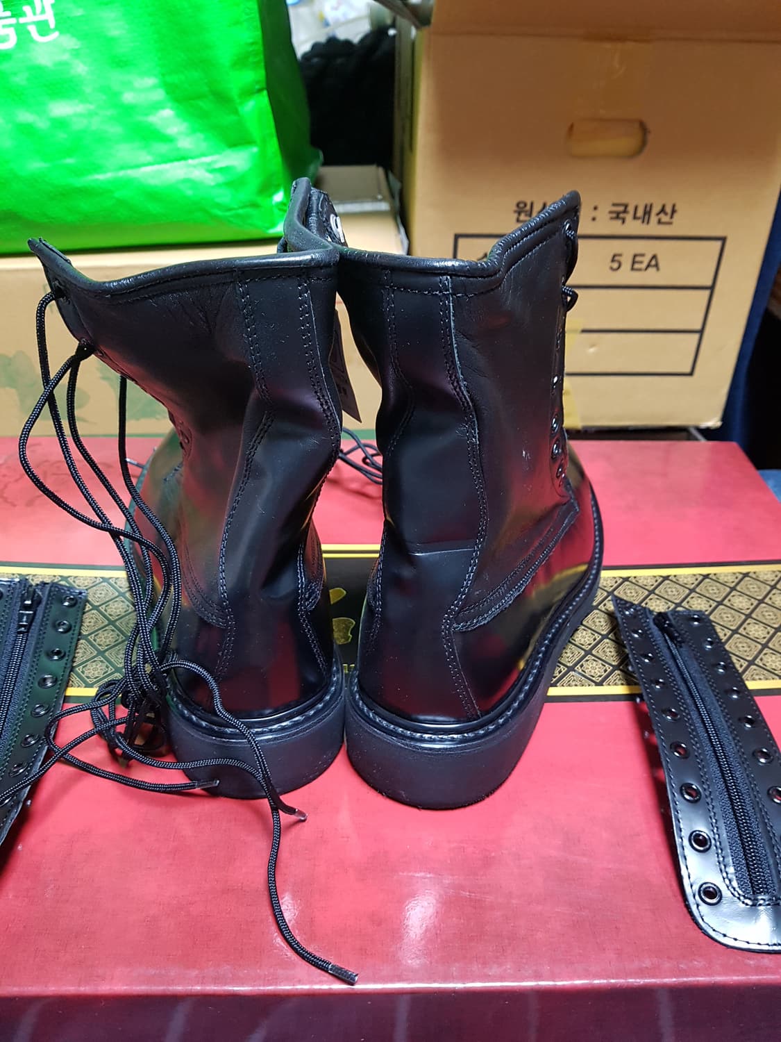 구형 조종화 군화 전투화 255R 판매 상품이미지4