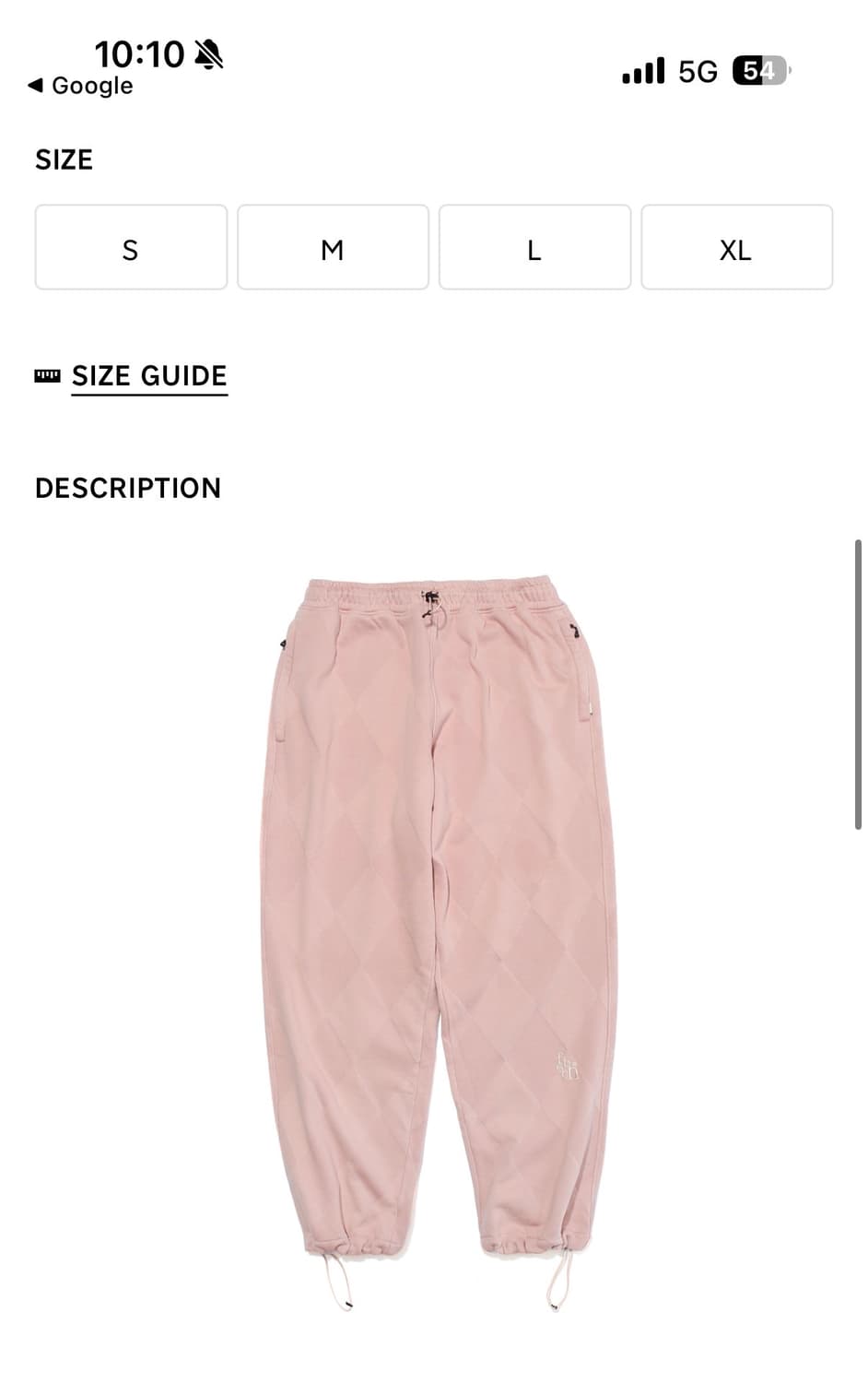 fetch 아가일 팬츠 상품이미지1