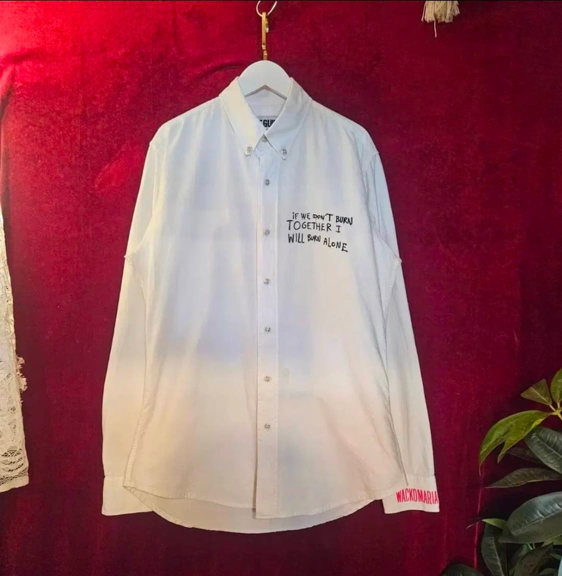 와코마리아(Wackomaria) 타이거 레터링 빅자수 셔츠 상품이미지2