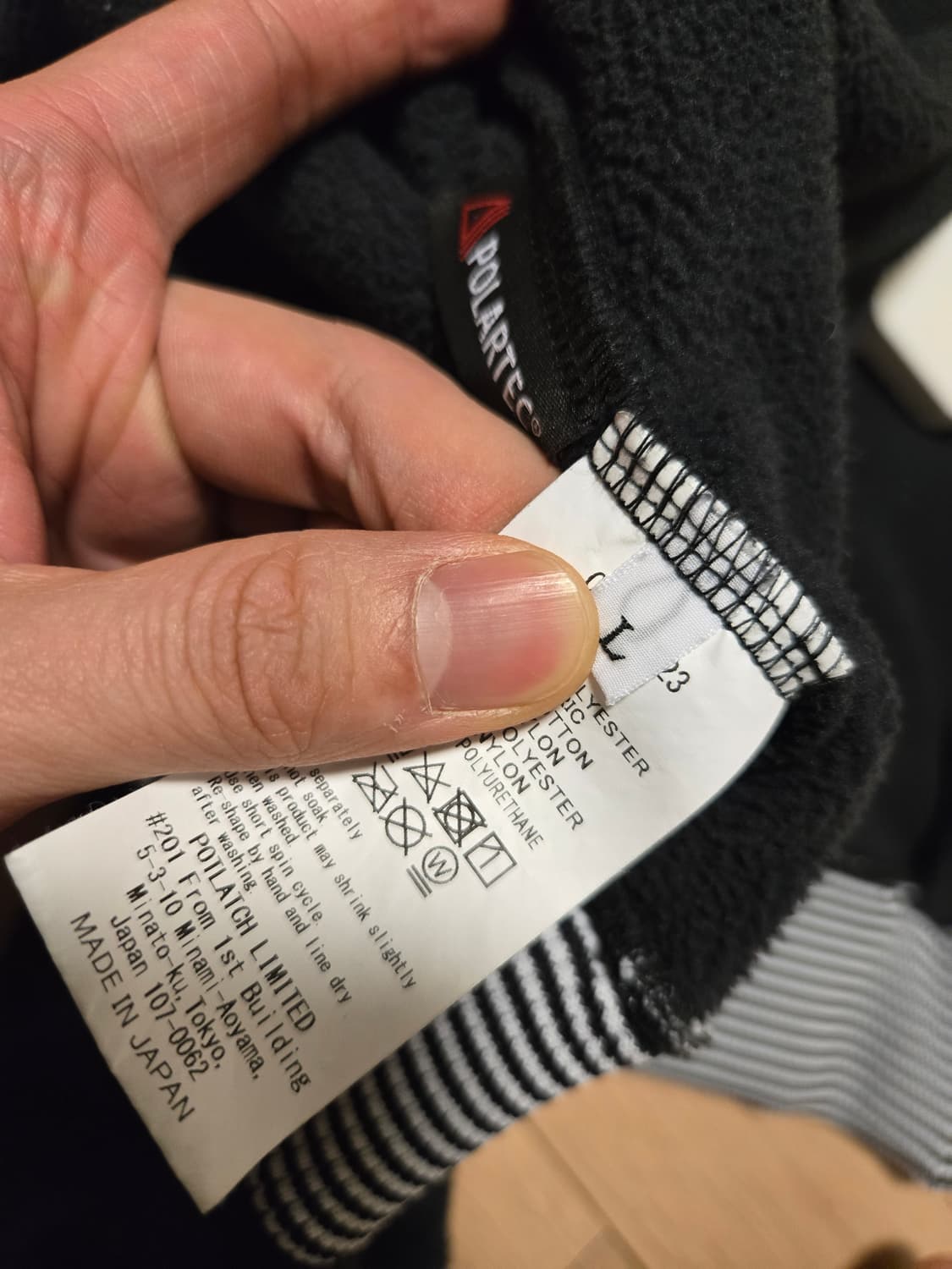 카브엠트 플리스 자켓 블랙 L 상품이미지6