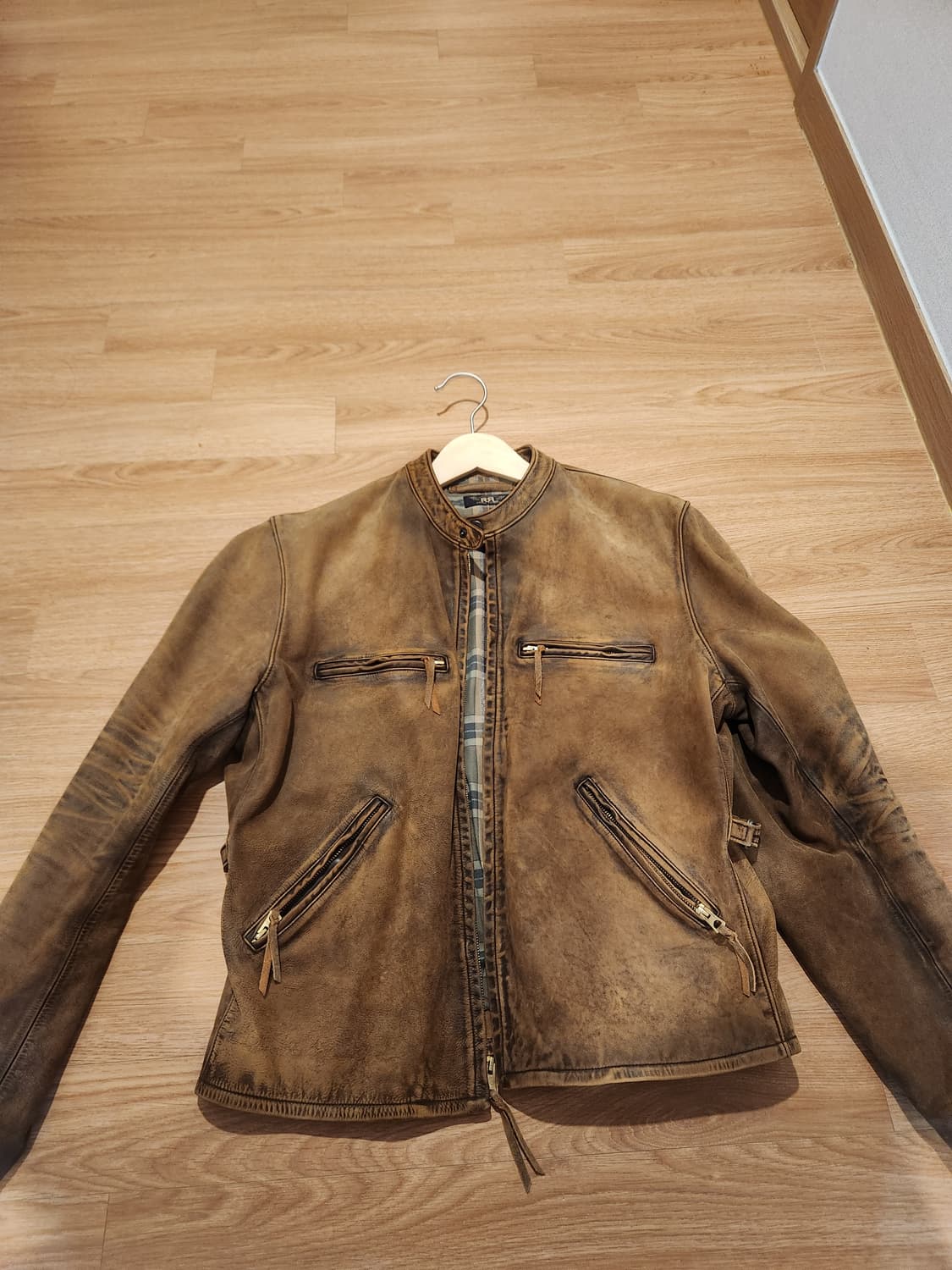 rrl 러프아웃 카페레이서 자켓 L 상품이미지2