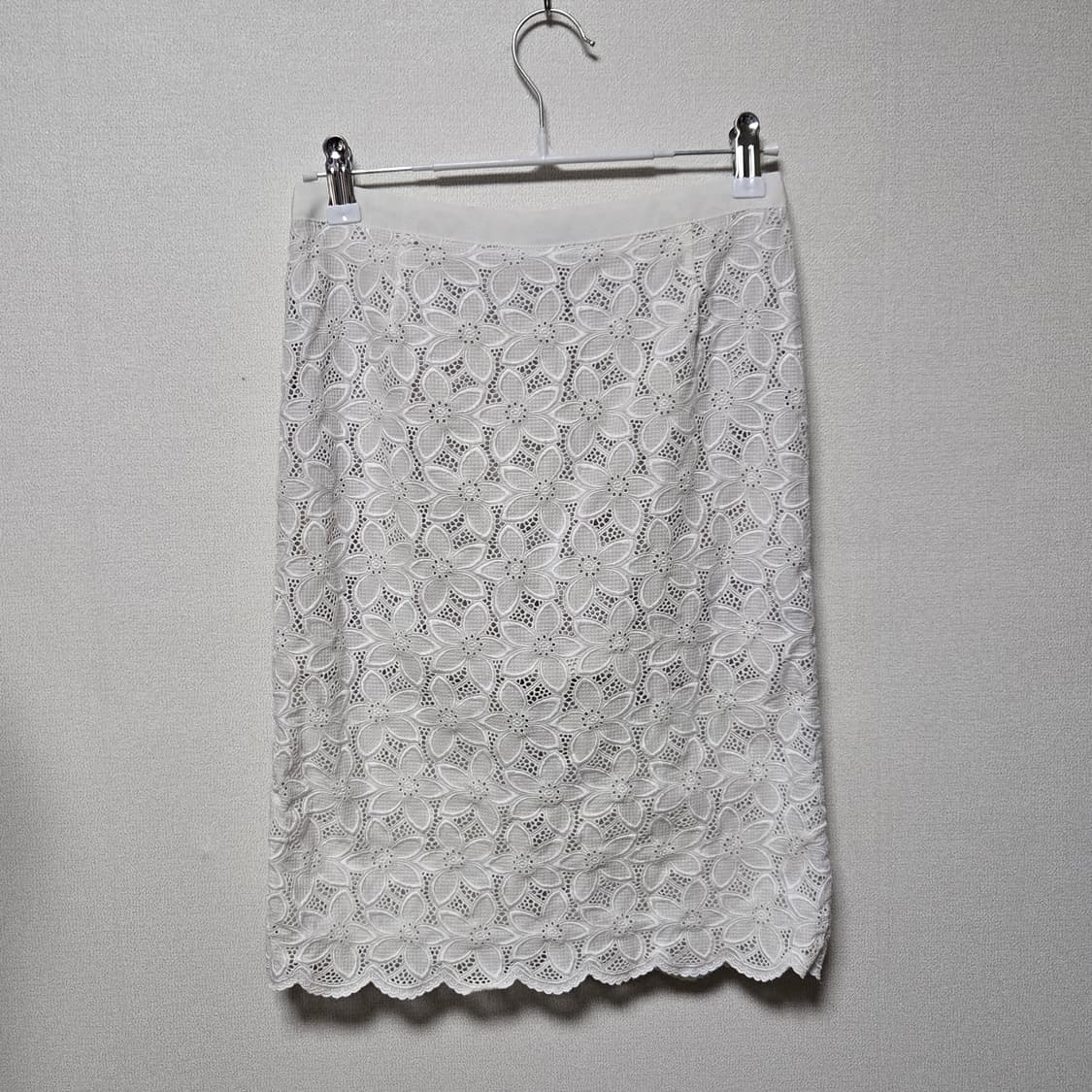 sacai luck 사카이 럭 코튼 레이스 미디 스커트 / 여성 스커트  상품이미지1