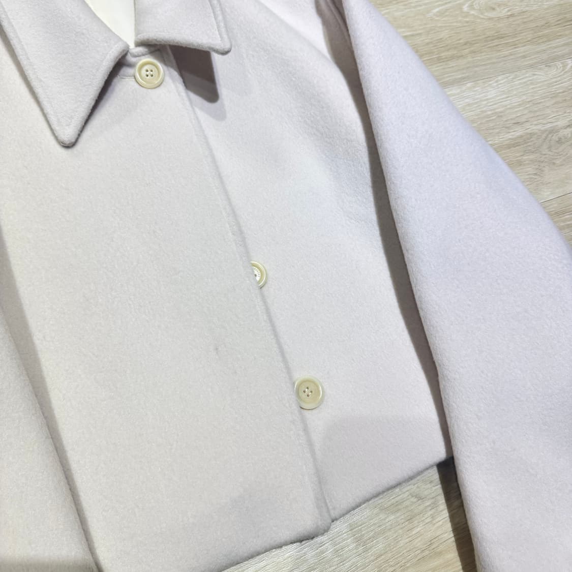 (1) 아모멘토 울 숏자켓 라일락 상품이미지4