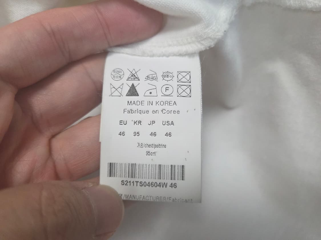 솔리드 옴므 슬리브 후드 티셔츠 상품이미지4