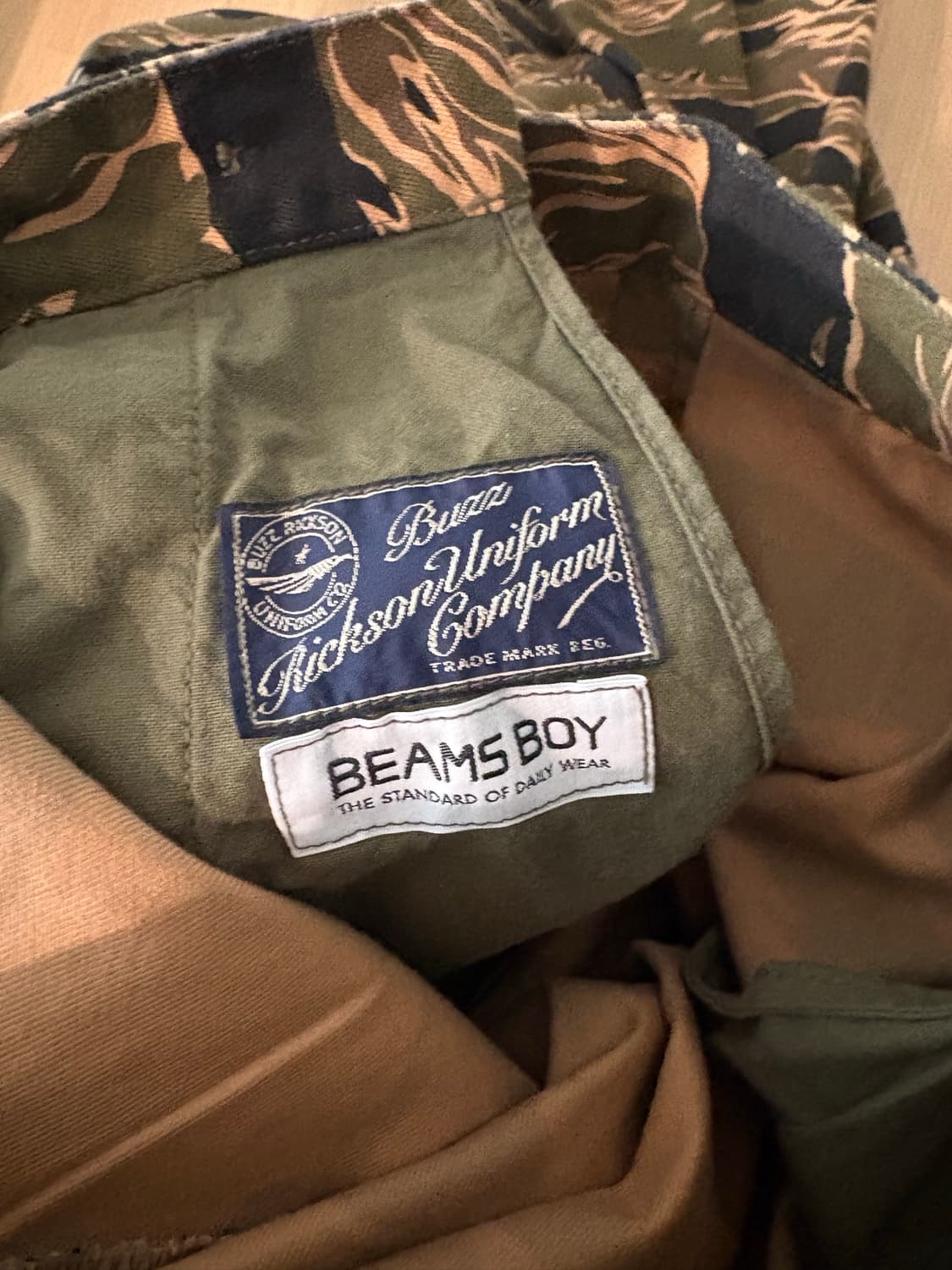 BUZZ RICKSON'S × BEAMS BOY  skirt 상품이미지9