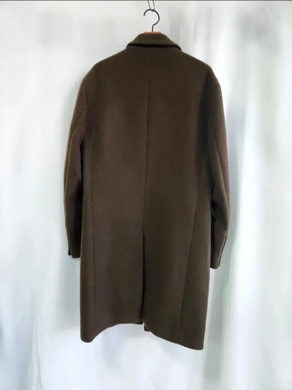 [시스템옴므] 울 캐시미어 싱글 쓰리버튼 코트 100 상품이미지2