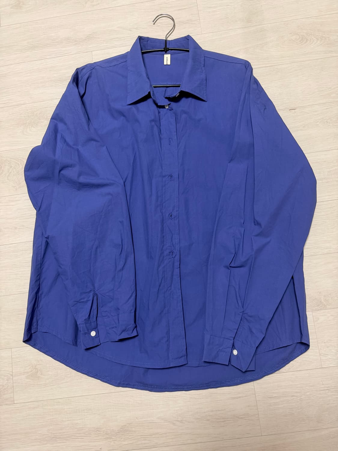 위드아웃썸머 셔츠 (블루) 상품이미지2