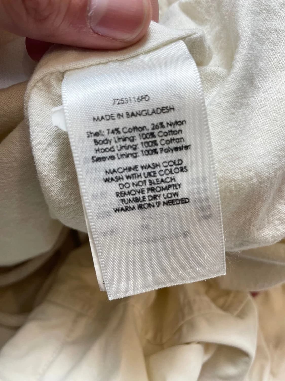 데님앤서플라이 00's 성조기 패치드 야상 자켓 PN9276 상품이미지9