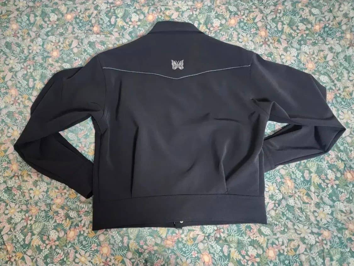 니들스 - 25ss 파이핑 카우보이 자켓 더블클로스 블랙 상품이미지2