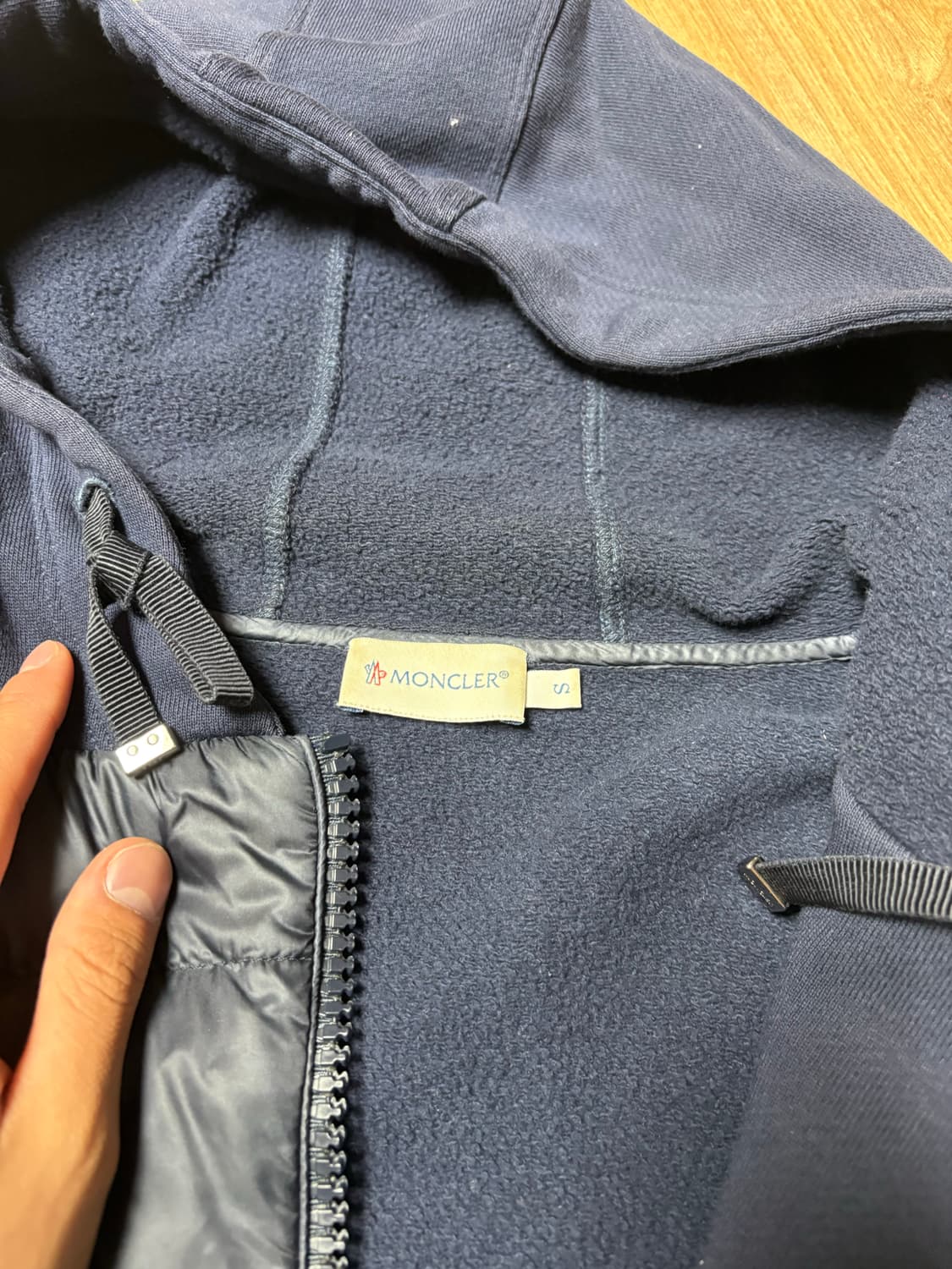 몽클레어 니트패딩 네이비 S 상품이미지3