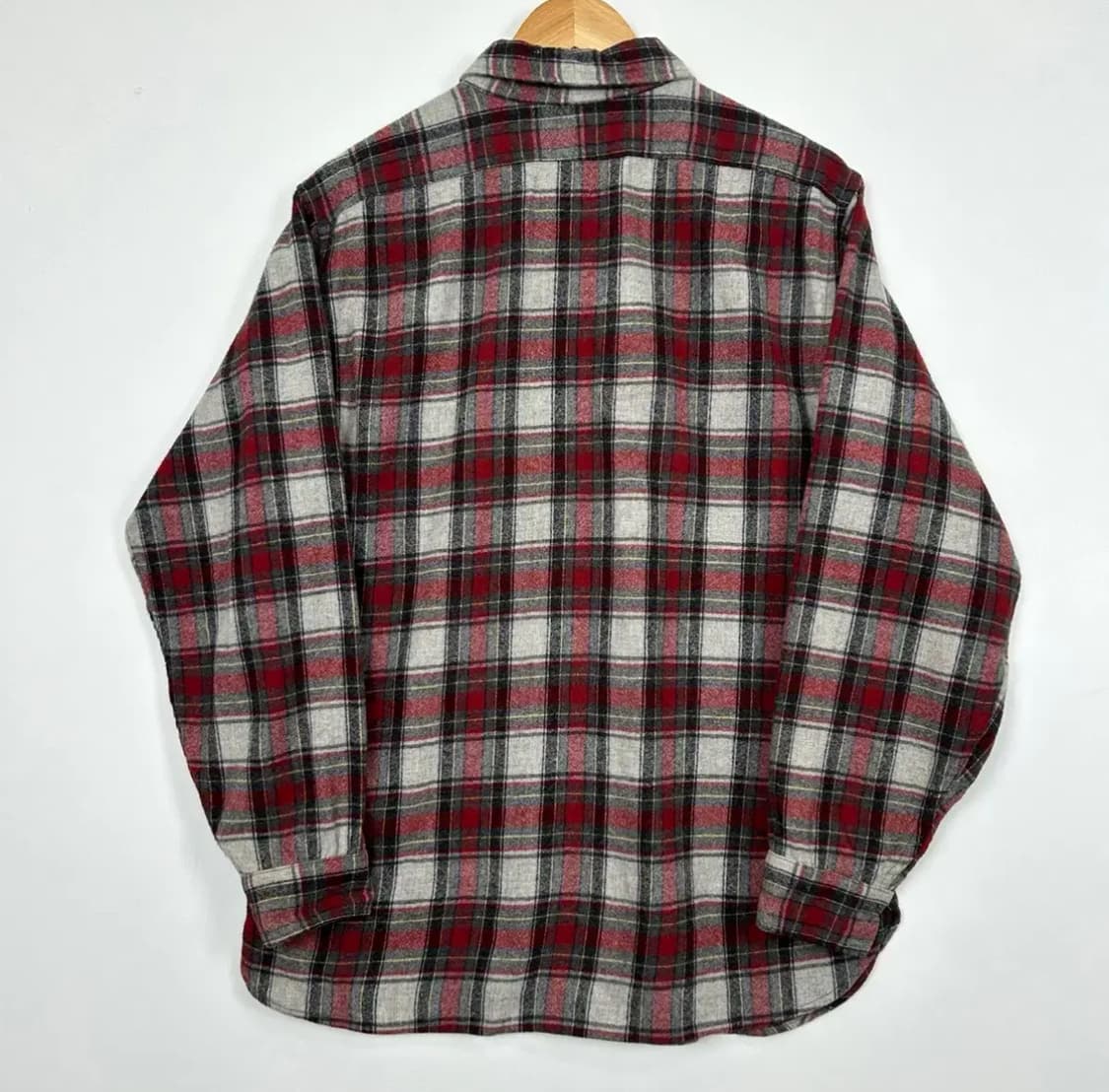 80-90s Pendleton 펜들턴 체크 울 셔츠 상품이미지2