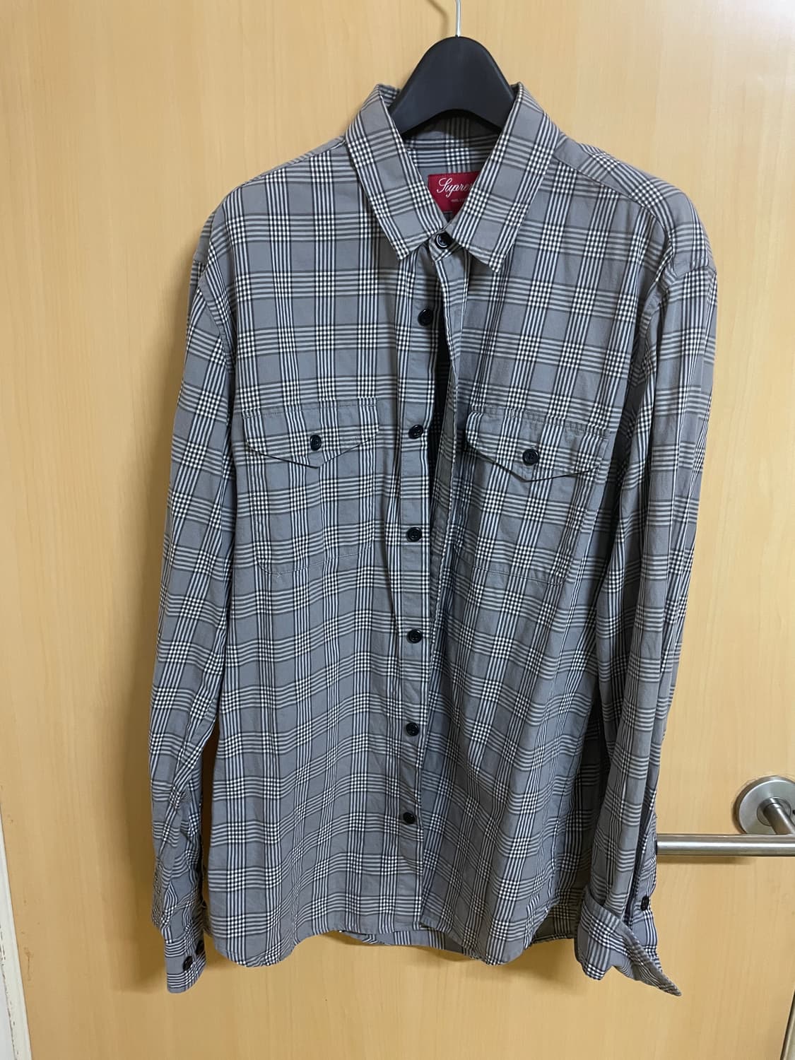슈프림 체크 셔츠 M 상품이미지1