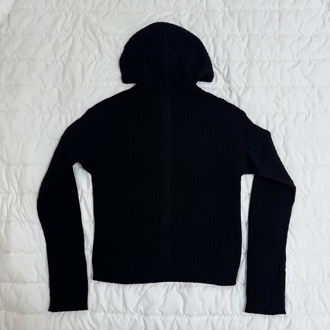 릭오웬스 니트 후드 집업 가디건 상품이미지5