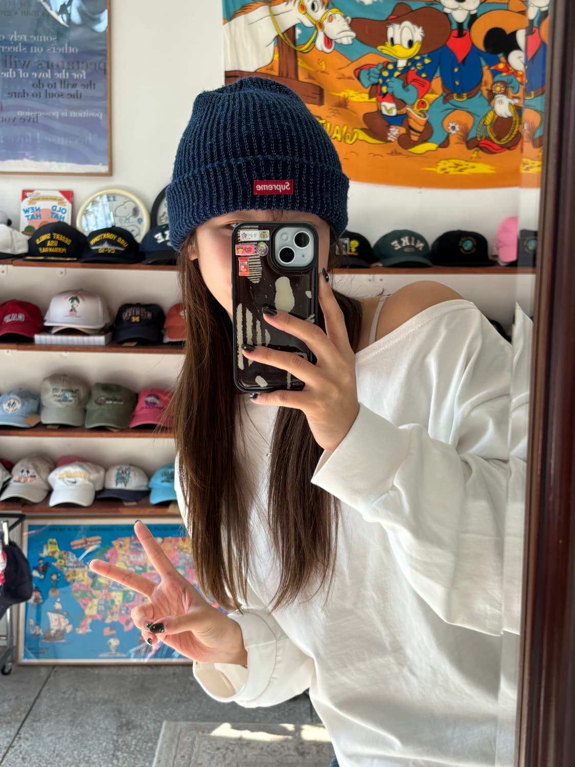 슈프림 비니 상품이미지2