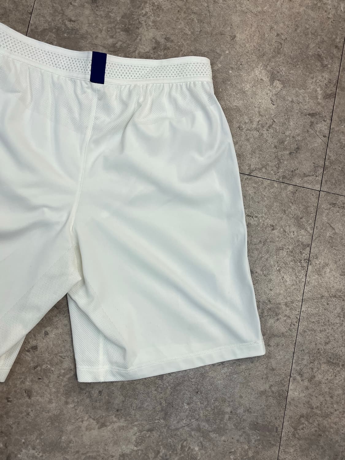 니이키 국대 선수 지급용 하프 팬츠 화이트 M #csz4071  상품이미지8