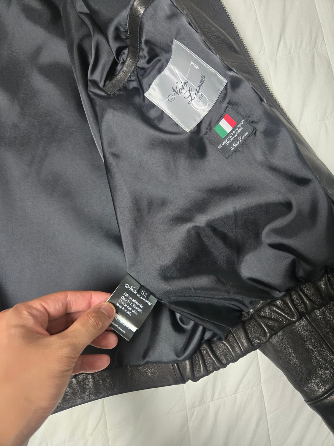 느와르 라르메스] STANDARD SEMI-OVER JK2 (BK) 상품이미지2