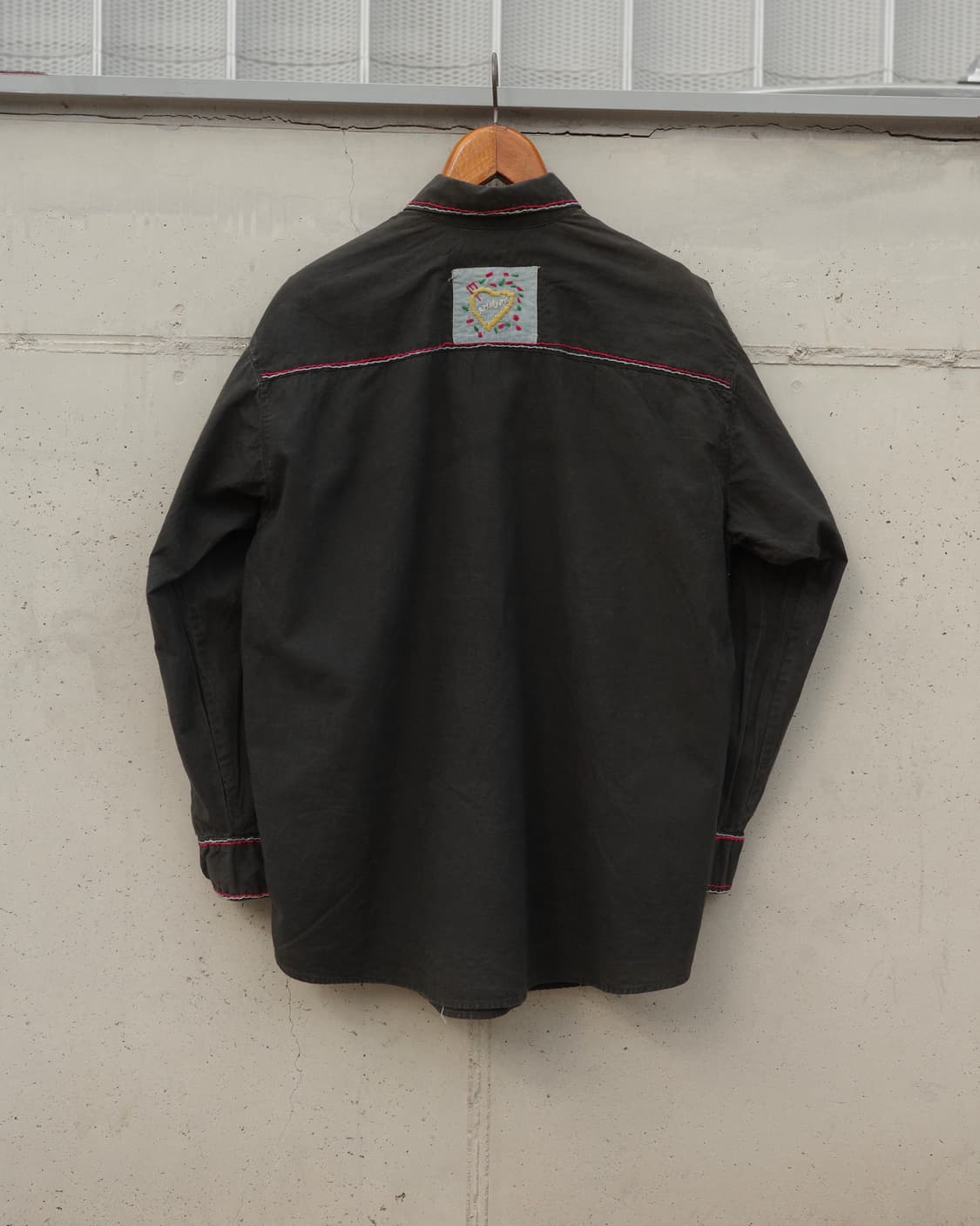 빈티지 에스닉 핸드 자수 셔츠 상품이미지5