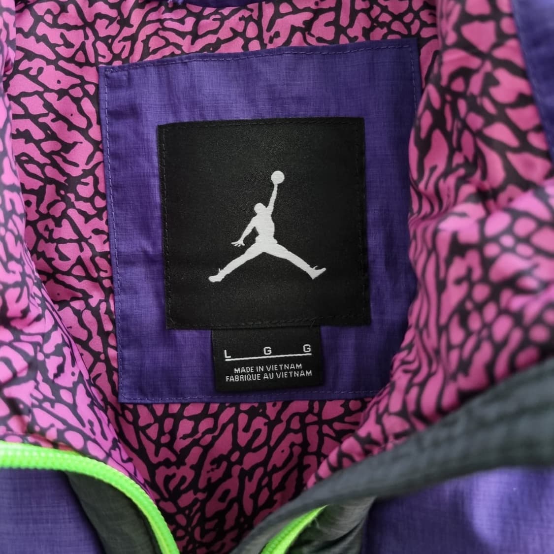 나이키 에어 조던 에반게리온 초호기 패딩 베시트 상품이미지5