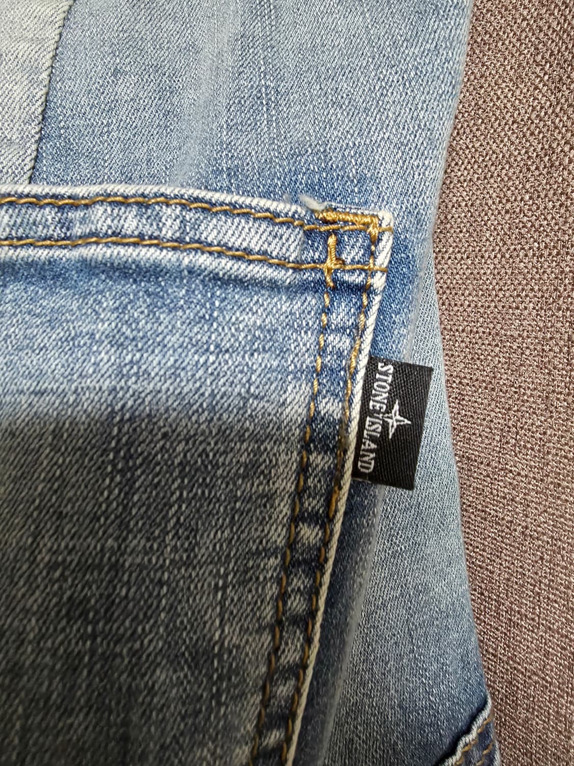 스톤아일랜드로고청바지 30~34 상품이미지4