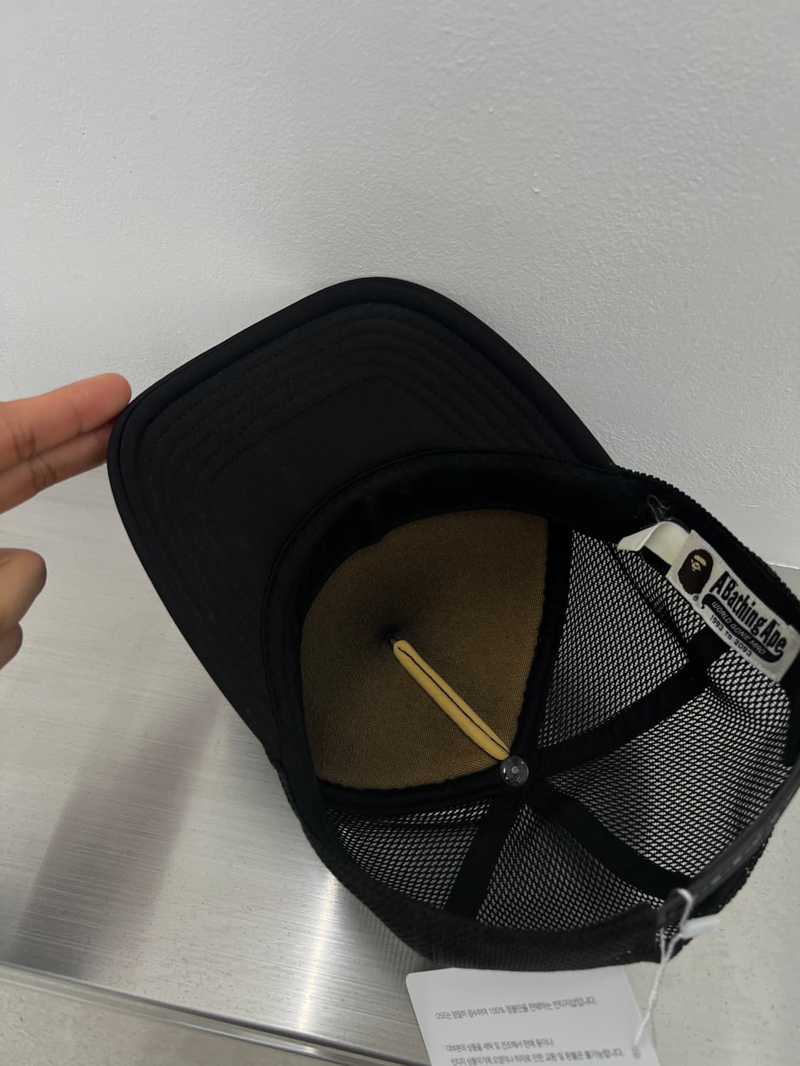 베이프 성조기 빅사루 메쉬캡 상품이미지5