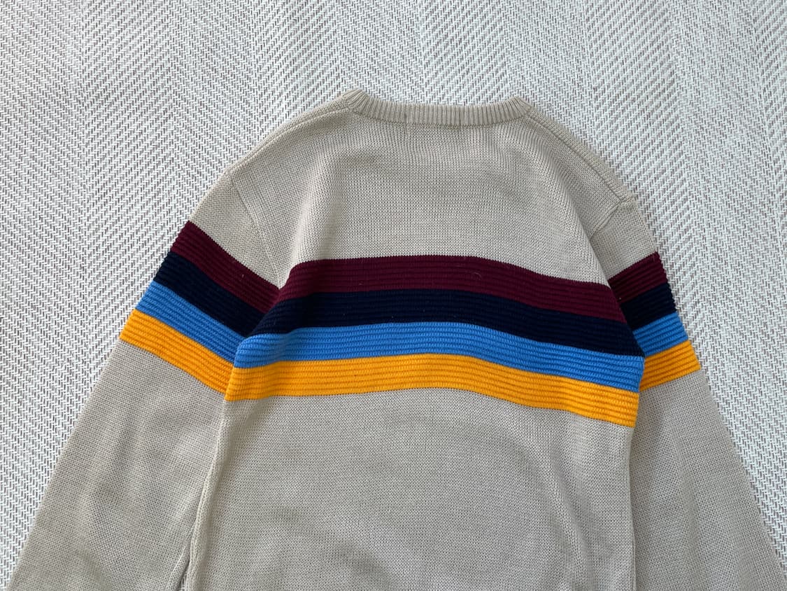 빈티지 멀티컬러 니트  J04147 상품이미지6