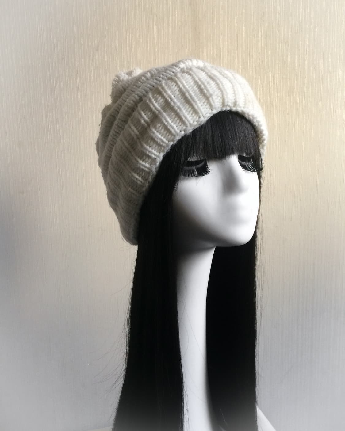 Pom knit beanie 상품이미지3