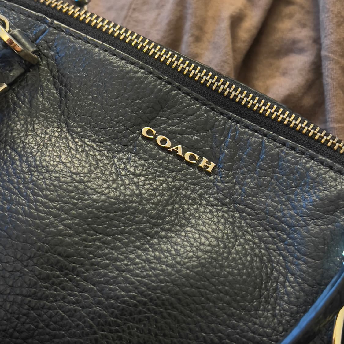 Coach vintage tote bag (black) 상품이미지3