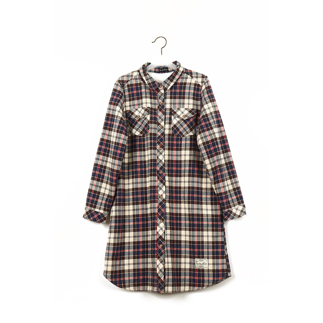 체크무늬 셔츠원피스 10개중 택일 상품이미지2