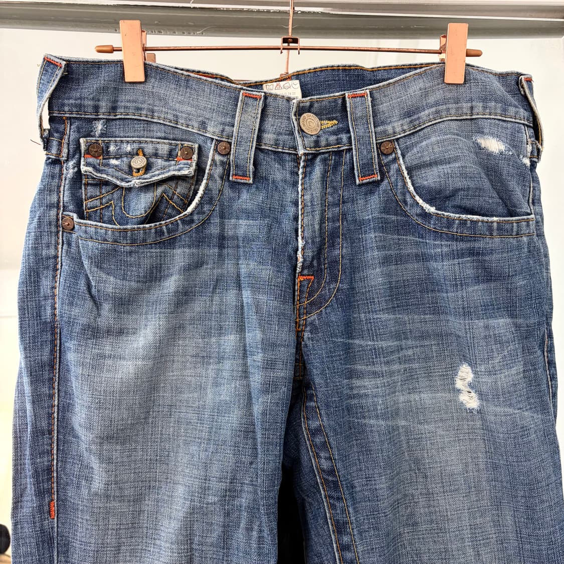 트루릴리전 부츠컷 데님 팬츠 상품이미지7