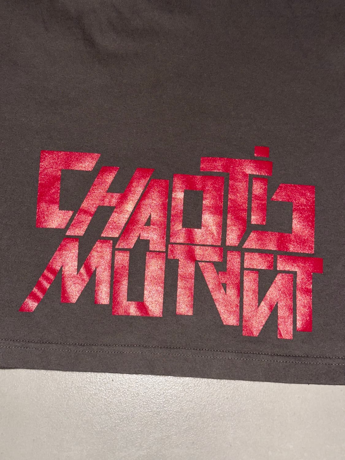 2001 언더커버 카오틱 디스코드 복각 썬더본 반팔 티셔츠 상품이미지4