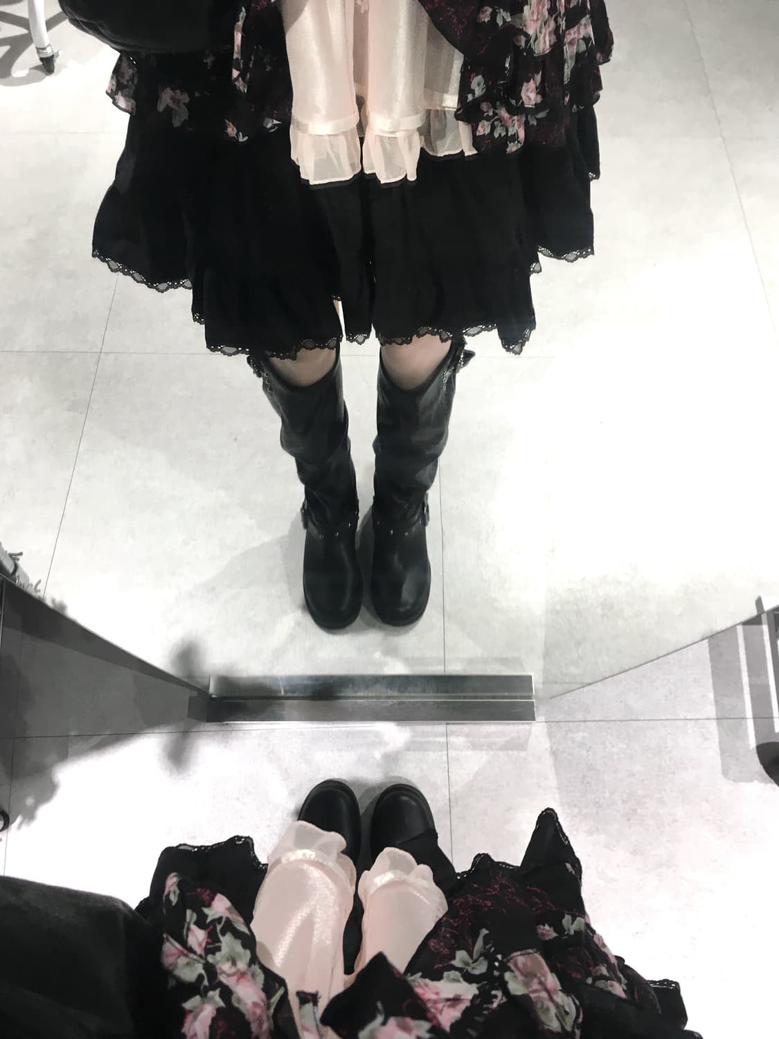 버클 셔링 롱부츠 상품이미지3