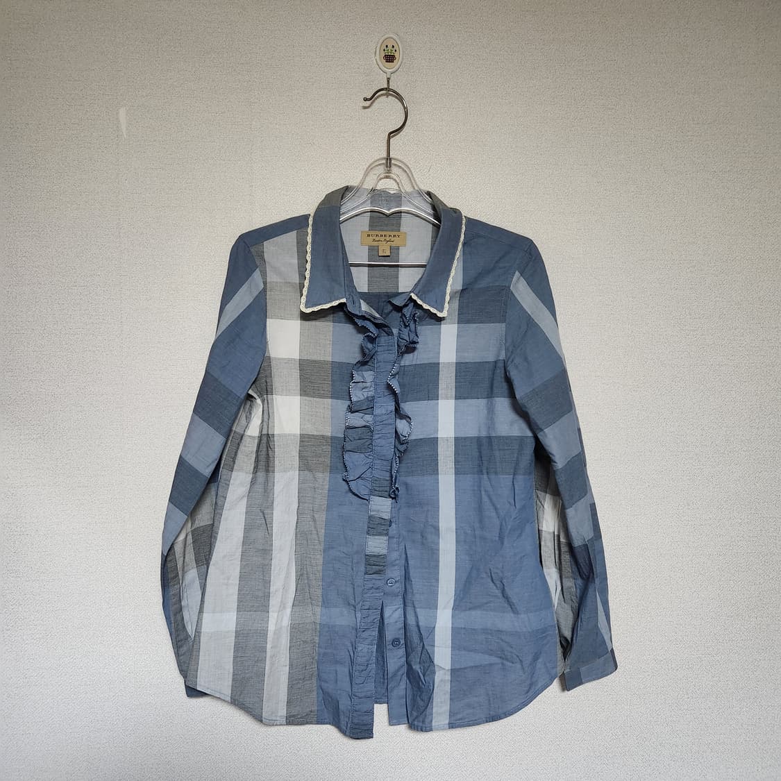 버버리 프릴 블라우스 M 상품이미지1