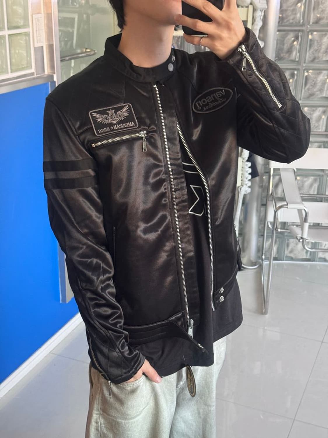 RIDER JACKET 싱글 라이더 재킷 ABV-2201 상품이미지4